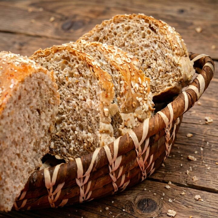 Pan integral con avena