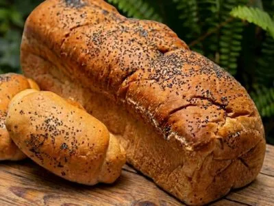 Pan de banano y amapola