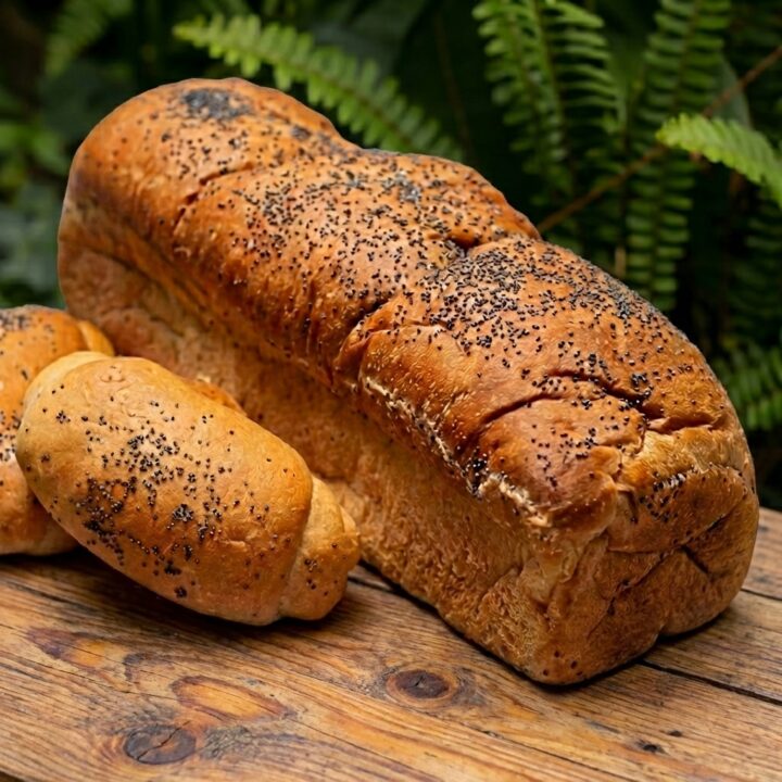 Pan de banano y amapola