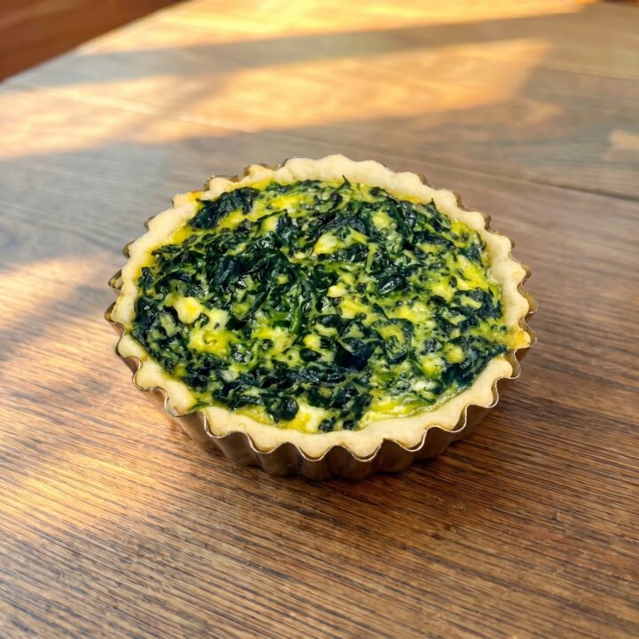 Quiche de espinaca
